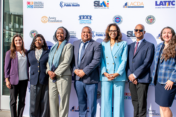 ocal leaders from EWDD WorkSource partner Coalition for Responsible Community Development (CRCD), the City of Los Angeles and Los Angeles County gathered at L.A. Trade-Tech College to celebrate a $20 million federal investment from the Environmental Protection Agency (EPA)